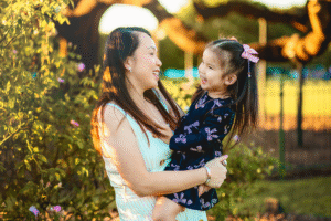 Brisbane Mum and daughter photography at the New Farm Park